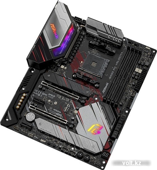 Материнская плата ASRock B550 PG VELOCITA /AM4, AMD B550, 4xDDR 4, 2xM.2, 2xPCI-E x16, Standard-ATX/ 66 00b89fb9 e12e 4a71 95c2 d8a2310558eb 32