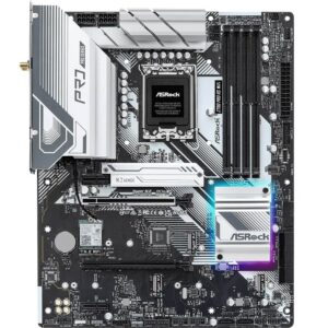 Материнская плата ASRock Z790 PRO RS WIFI LGA1700 4xDDR5 8xSATA RAID 4xM.2 HDMI DP eDP ATX — изображение 1