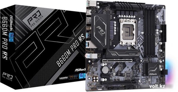Материнская плата Asrock B660M PRO RS /LGA 1700, Intel B660, 4xDDR 4, 2xM.2, 2xPCI-E x16, Micro-ATX/ 59 0b70bb96 df14 4e47 b13b ed3feb14c436 29