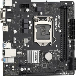 Материнская плата ASRock H370M-HDV /LGA 1151 v2, H370, 2xDDR 4, 1xPCI-E x16, Micro-ATX/ — изображение 2