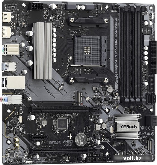 Материнская плата ASRock B550M PHANTOM GAMING 4 /AM4, AMD B450, 4xDDR 4, 2xM.2, 2xPCI-E x16, Micro-ATX/ 24 16e53560 0e01 4c76 b6cd 6edd6fbfe0c9 11