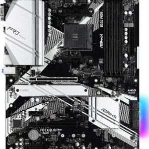 Материнская плата ASRock B550 PRO4 /AM4, AMD B550, 4xDDR 4, 2xM.2, 2xPCI-E x16, Standard-ATX/ — изображение 1