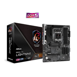 Материнская плата ASRock B650 PG LIGHTNING /AM5, AMD B650, 4xDDR 5, 3xM.2, 2xPCI-E x16, Standard-ATX/ — изображение 1