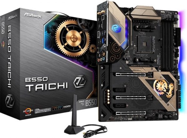 Материнская плата ASRock B550 TAICHI /AM4, AMD B550, 4xDDR 4, 2xM.2, 3xPCI-E x16, Standard-ATX/ 59 2c76c409 60b6 43cd 972d 613c1cfee64f 29