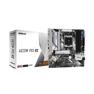Материнская плата, ASRock, A620M PRO RS (4710483943072), AM5, A620, 4xDDR5 7200+(OC), 4xSATA3, 3xM.2 (2*PCI-E 4.0x4, 1*PCI-E 3.0x2), Raid, 1xHDMI, 1xDP, 2xPCI-Ex16, mATX — изображение 1