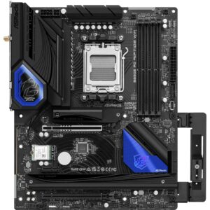Материнская плата ASRock B650E PG RIPTIDE WIFI /AM5, AMD B650, 4xDDR 5, 3xM.2, 2xPCI-E x16, Standard-ATX/ — изображение 1