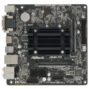 Материнская плата ASRock J5040-ITX /FCBGA 1090, 2xDDR 4, нетxPCI-E x16, Mini-ITX/ — изображение 1