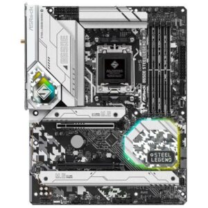 Материнская плата ASRock B650E STEEL LEGEND WIFI /AM5 4xDDR5 4xSATA3 3xM.2 HDMI DP ATX/ — изображение 1