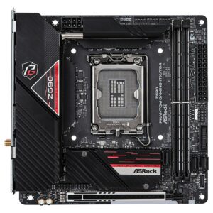 Материнская плата ASRock Z690 PHANTOM GAMING-ITX/TB4 /LGA 1700, Intel Z690, 2xDDR 5, 2xM.2, 1xPCI-E x16, Mini-ITX — изображение 2