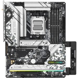 Материнская плата ASRock X670E STEEL LEGEND AM5 4xDDR5 4xSATA3 4xM.2 HDMI DP ATX — изображение 1