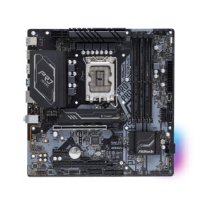 Материнская плата ASRock H670M PRO RS /LGA 1700, Intel H670, 4xDDR 4, 2xM.2, 2xPCI-E x16, Micro-ATX/ — изображение 4