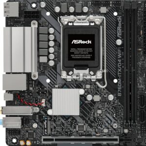 Материнская плата ASRock B760M-ITX/D4 WiFi /LGA 1700, Intel B760, 2xDDR 4, 1xM.2, 1xPCI-E x16, Mini-ITX — изображение 1