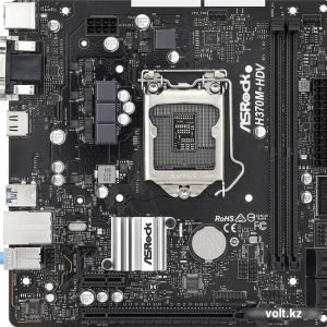 Материнская плата ASRock H370M-HDV /LGA 1151 v2, H370, 2xDDR 4, 1xPCI-E x16, Micro-ATX/ — изображение 1
