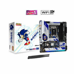 Материнская плата ASRock B760M PG SONIC WIFI /LGA 1700, Intel B760, 4xDDR 5, 3xM.2, 1xPCI-E x16, Micro-ATX/ — изображение 1