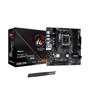 Материнская плата ASRock B650M PG LIGHTNING WIFI 3 Материнская плата ASRock B650M PG LIGHTNING WIFI — изображение 1