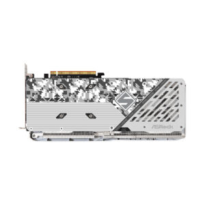 Видеокарта, ASRock, Radeon RX 7600 STEEL LEGEND 8G OC (RX7600 SL 8GO) 4710483943201, GDDR6, 128bit, HDMI, 3-DP, Fan 3X, 303*131*45 мм, White, — изображение 2