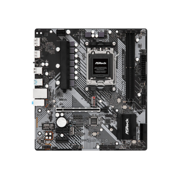 Материнская плата ASRock B650M-H/M.2+ AM5 2xDDR5 4xSATA3 2xM.2 HDMI DP mATX 5 6a08f2ed 24bb 427a 8049 bd94d4d507a8