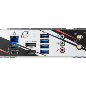 Материнская плата ASRock B550 PHANTOM GAMING-ITX/AX AM4 2xDDR4 4xSATA3 M.2 HDMI DP M-ITX — изображение 3