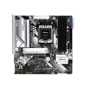 Материнская плата, ASRock, A620M PRO RS (4710483943072), AM5, A620, 4xDDR5 7200+(OC), 4xSATA3, 3xM.2 (2*PCI-E 4.0x4, 1*PCI-E 3.0x2), Raid, 1xHDMI, 1xDP, 2xPCI-Ex16, mATX — изображение 2