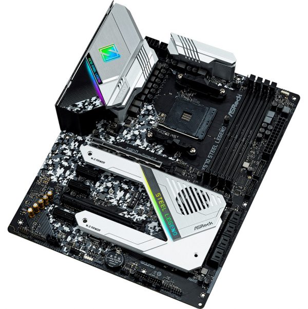 Материнская плата ASRock X570 Steel Legend /AM4, AMD X570, 4xDDR 4, 2xM.2, 2xPCI-E x16, Standard-ATX/ 135 6bd9062e c564 45c9 88e5 bd058b54d61e 33