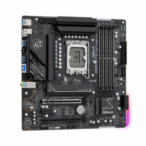 Материнская плата ASRock Z690M PG RIPTIDE/D5 /LGA 1700, Intel Z690, 4xDDR 5, 2xM.2, 2xPCI-E x16, Micro-ATX/ — изображение 3