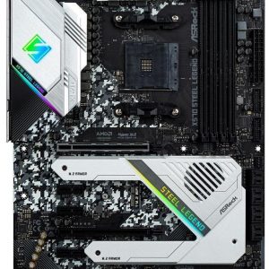 Материнская плата ASRock X570 Steel Legend /AM4, AMD X570, 4xDDR 4, 2xM.2, 2xPCI-E x16, Standard-ATX/ — изображение 1