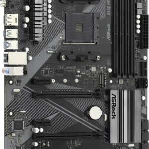 Материнская плата ASRock B450M PRO4 R2.0 /AM4, AMD B450, 4xDDR 4, 2xM.2, 2xPCI-E x16, ATX/ — изображение 2