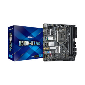 Материнская плата ASRock H510M-ITX/AC /LGA 1200, Intel H510, 2xDDR 4, 1xM.2, 1xPCI-E x16, Mini-ITX/ — изображение 1