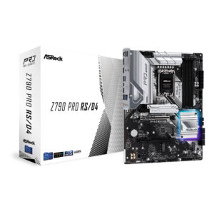 Материнская плата ASRock Z790 PRO RS/D4 /LGA 1700, Intel Z790, 4xDDR 4, 4xM.2, 2xPCI-E x16, Standard-ATX/ — изображение 1