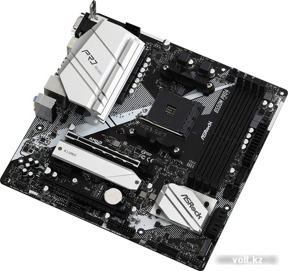 Материнская плата ASRock B550M PRO4 /AM4, AMD B550, 4xDDR 4, 2xM.2, 2xPCI-E x16, Micro-ATX/ 71 7f7f64fe c0f3 465b 92d5 436f429230d9 36