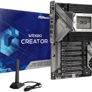 Материнская плата ASRock WRX80 Creator R2.0 Socket sWRX8 8xDDR4 8xSATA3 RAID 2xM.2 EATX — изображение 8