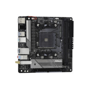 Материнская плата, ASRock, A520M-ITX/AC (4710483932045), AM4, A520, 2xDDR4 2667/2933/3200, 4xSATA3, 1xM.2 (PCI-E 3.0x4 или SATA3), 1xHDMI, 1xDP, 1xPCI-Ex16, WiFi, miniITX — изображение 3