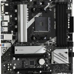 Материнская плата ASRock A520M PRO4 MB /AM4, AMD A520, 4xDDR 4, 2xM.2, 1xPCI-E x16, Micro-ATX/ — изображение 3