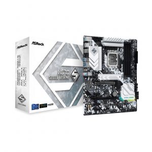 Материнская плата ASRock H670 Steel Legend /LGA 1700, Intel H670, 4xDDR 4, 3xM.2, 2xPCI-E x16, Standard-ATX/ — изображение 1