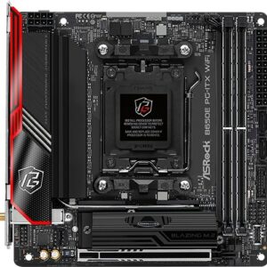 Материнская плата ASRock B650E PG-ITX WIFI AM5 2xDDR5 2xSATA3 2xM.2 HDMI eDP M-ITX — изображение 1