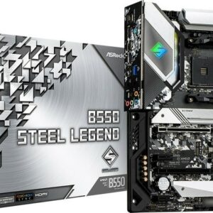 Материнская плата ASRock B550 STEEL LEGEND /AM4, AMD B550, 4xDDR 4, 2xM.2, 2xPCI-E x16, Standard-ATX/ — изображение 2