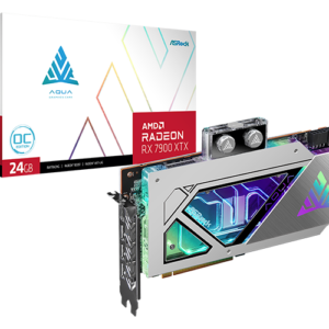 Видеокарта ASRock RADEON RX 7900 XTX AQUA OC (RX7900XTX AQ 24GO) /24 ГБ, GDDR6, 384 бит, 2510 МГц, 2680 МГц, HDMI, DisplayPort (3 шт) — изображение 5