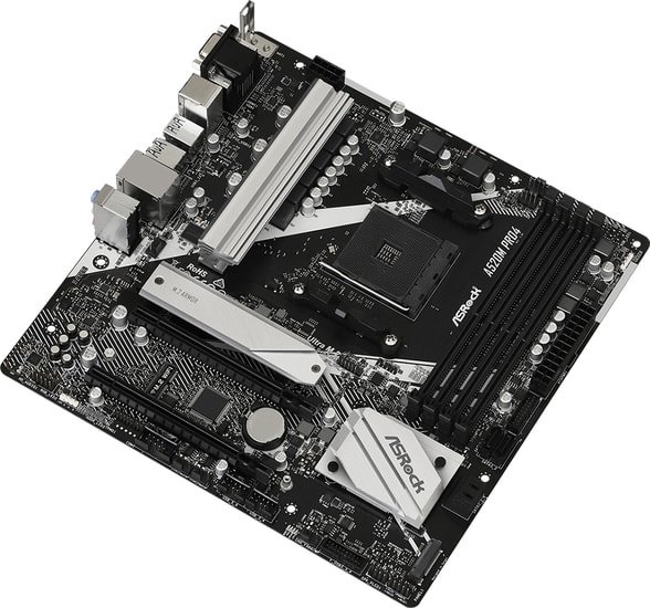 Материнская плата ASRock A520M PRO4 MB /AM4, AMD A520, 4xDDR 4, 2xM.2, 1xPCI-E x16, Micro-ATX/ 53 b6e3404b 8847 4bdf 9645 c9d8fa628727 26