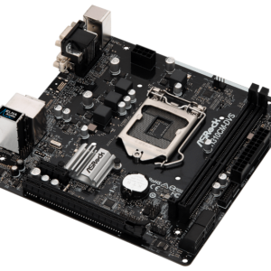 Материнская плата ASRock H310CM-DVS, /LGA 1151 v2, Intel H310, 2xDDR 4, 1xPCI-E x16, Micro-ATX/ — изображение 2