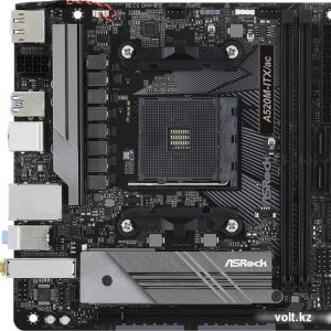 Материнская плата ASRock A520M-ITX/ac / AM4 2XDDR4 4XSATA3 M.2 HDMI DP M-ITX/ — изображение 1