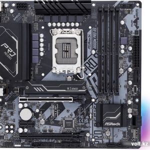Материнская плата Asrock B660M PRO RS /LGA 1700, Intel B660, 4xDDR 4, 2xM.2, 2xPCI-E x16, Micro-ATX/ — изображение 1
