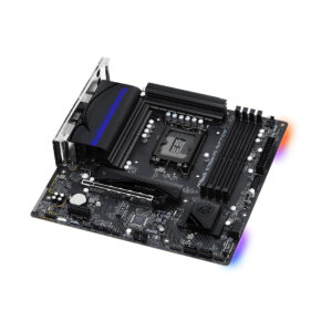 Материнская плата ASRock B760M PG RIPTIDE [LGA 1700, Intel B760, 4xDDR 5, 2xM.2, 1xPCI-E x16, Micro-ATX] — изображение 2