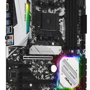 Материнская плата ASRock B450 STEEL LEGEND [AM4, AMD B450, 4xDDR 4, 2xM.2, 2xPCI-E x16, Standard-ATX — изображение 23