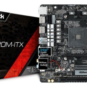 Материнская плата ASRock A320M-ITX /AM4, AMD A320, 2xDDR 4, 1xM.2, 1xPCI-E x16, Mini-ITX/ — изображение 4