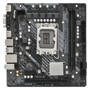 Материнская плата ASRock H610M-HDV/M.2 /LGA 1700, Intel H610, 2xDDR 4, 1xM.2, 1xPCI-E x16, Micro-ATX/ — изображение 2