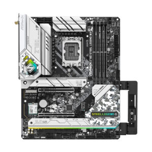 Материнская плата ASRock Z790 STEEL LEGEND WIFI /LGA 1700, Intel Z790, 4xDDR 5, 5xM.2, 2xPCI-E x16, Standard-ATX/ — изображение 2