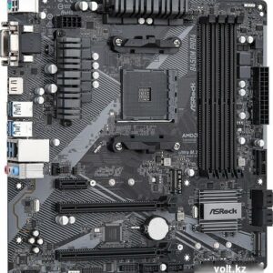 Материнская плата ASRock B450M PRO4 R2.0 /AM4, AMD B450, 4xDDR 4, 2xM.2, 2xPCI-E x16, Micro-ATX/ — изображение 2